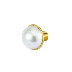 Outlet Orecchino a lobo con perla 1,1cm Orecchini