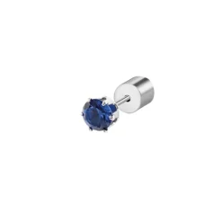 Online Orecchino a lobo con zircone 4mm Orecchini