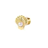Clearance Orecchino a lobo conchiglia con perla Orecchini