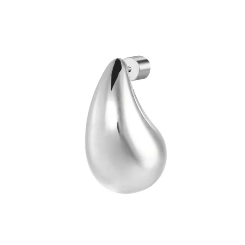Online Orecchino a lobo goccia 1,8 cm con chiusura perla Orecchini