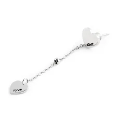 Clearance Orecchino cuore pendente cuore love Orecchini