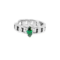 Fashion Orecchino ear cuff con zircone Orecchini