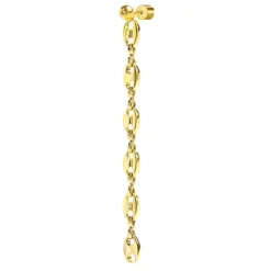 Outlet Orecchino pendente con catena marine Orecchini