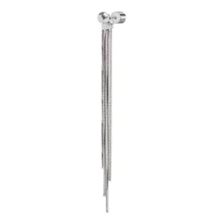 Outlet Orecchino pendente con catene snake quadrate Orecchini