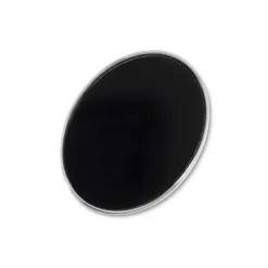 Discount Piastrina ovale smalto nero changy Changy