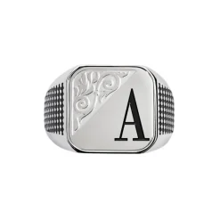 Clearance Piastrina quadrata con lettera changy Changy