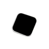 Hot Piastrina quadrata smalto nero changy Changy