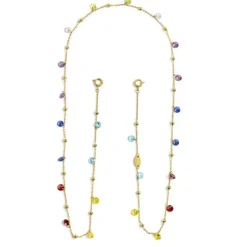 Fashion Porta occhiali catena con zirconi Accessori