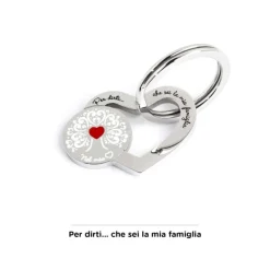 Best Portachiavi albero dei valori cuore Accessori
