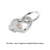 Online Portachiavi nonna cuore con quadrifoglio Accessori