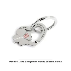 Online Portachiavi nonna cuore con quadrifoglio Accessori