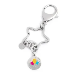 Online Portachiavi stella con anelli Accessori